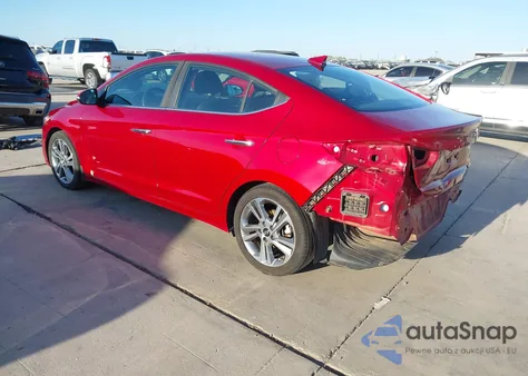 2017 Hyundai Elantra Limited из США, поврежденный, VIN KMHD84LF0HU313759
